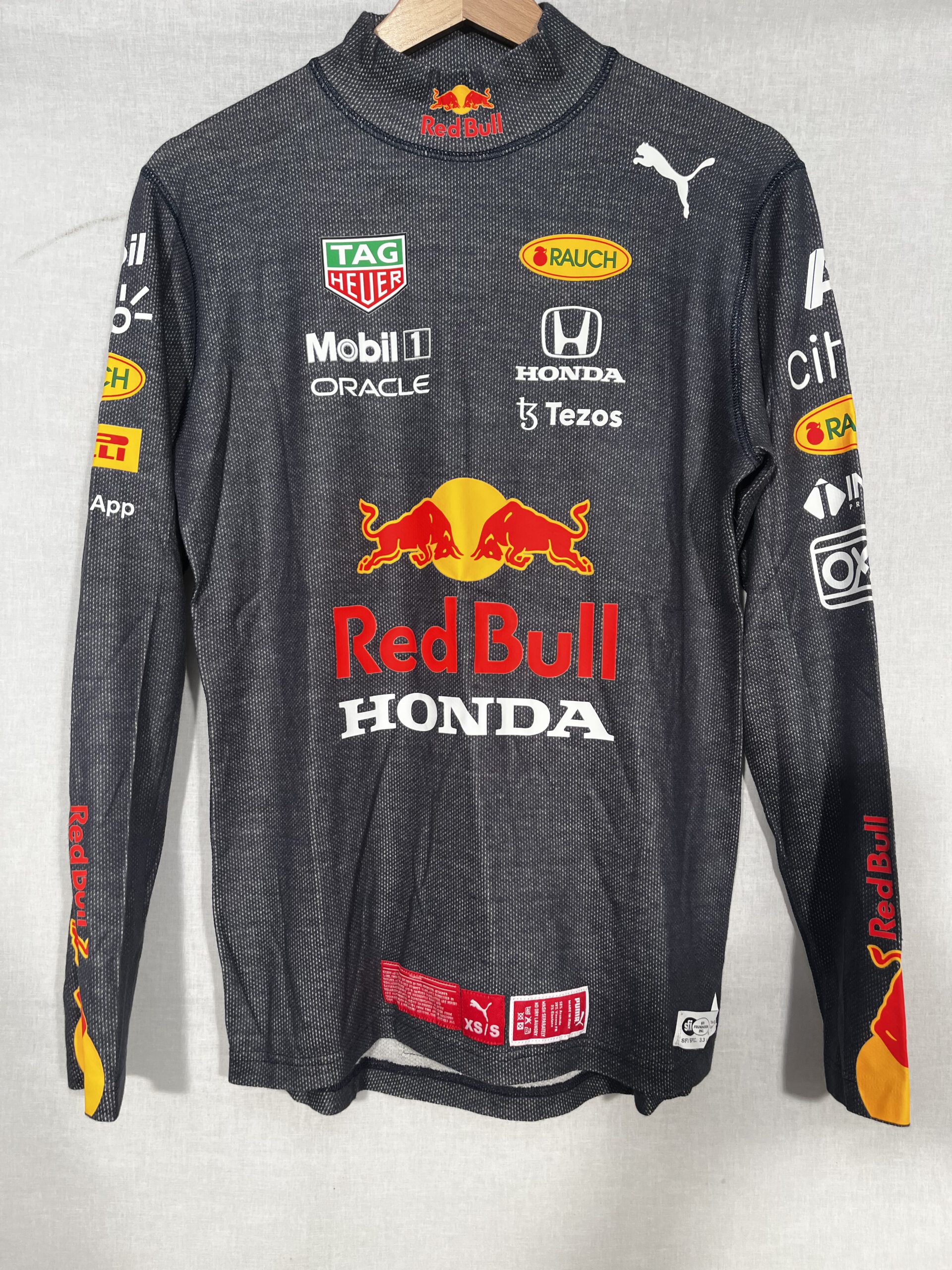2021 Mexico GP Sergio Perez Race-Used Nomex Undershirt + COA - JM ...
