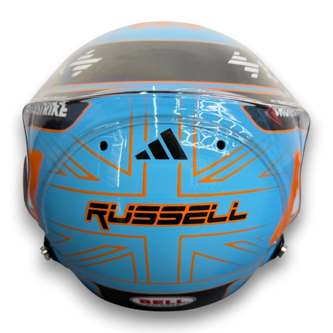 George Russell Official Replica Carbon Helmet British GP 2025 - Image 4