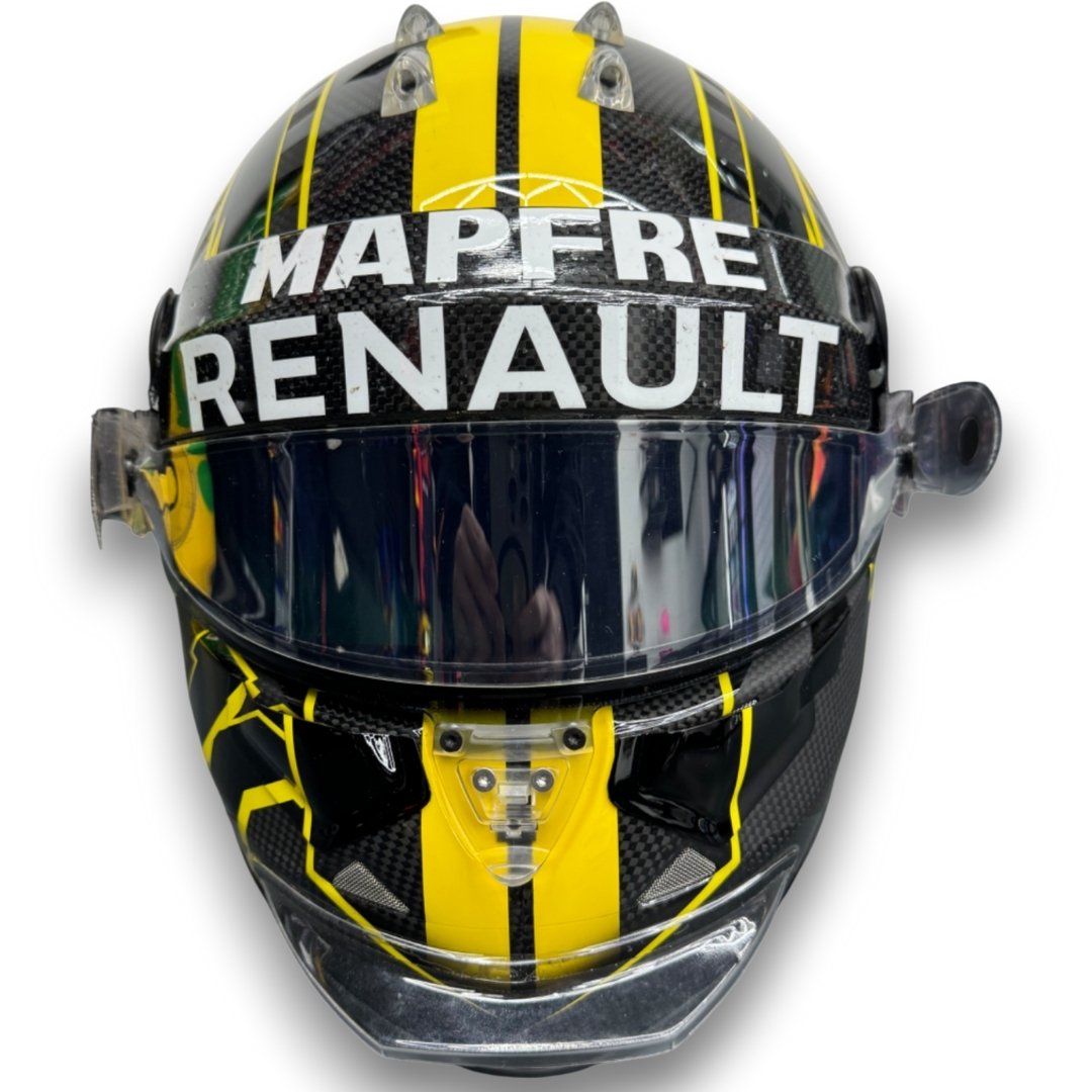 Nico Hulkenberg Race-Used Helmet Brazilian GP 2018 - Image 2
