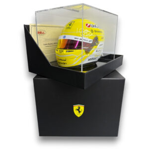 Signed 1:2 Mini Helmet Lewis Hamilton Italian GP 2025