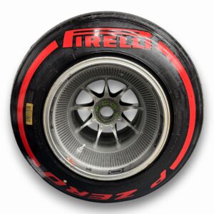 Max Verstappen Race-Used Red Bull Racing Rear Wheel 2021