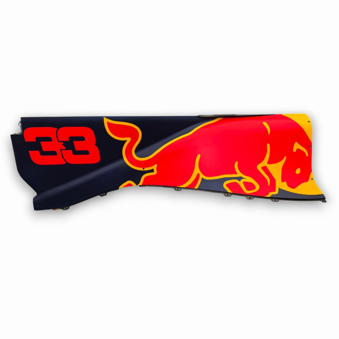 Max Verstappen RB13 Race-Used Enginecover Red Bull Racing 2017