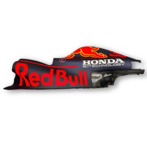 RB16B Max Verstappen Race-Used Sidepod Red Bull Racing 2021