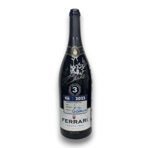 Signed Charles Leclerc Podium Bottle Second Place Japanese GP 2022